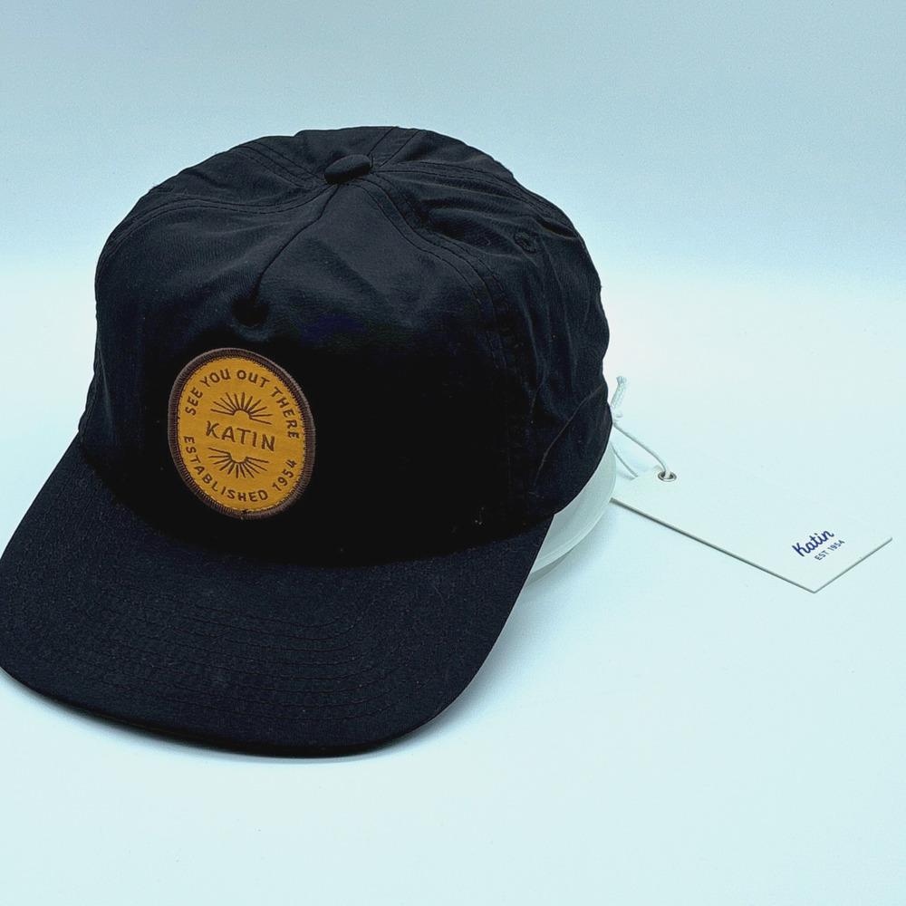 Katin Hat Black Edge Nylon Snapback Preppy Surf SoCal Beach Summer Huckberry